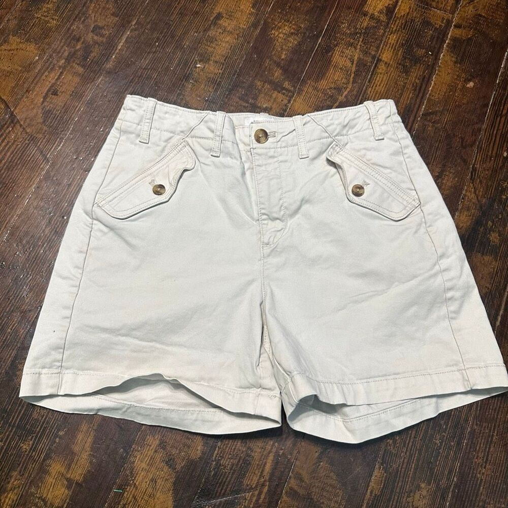 Banana Republic chino flat front traveler size 4 shorts